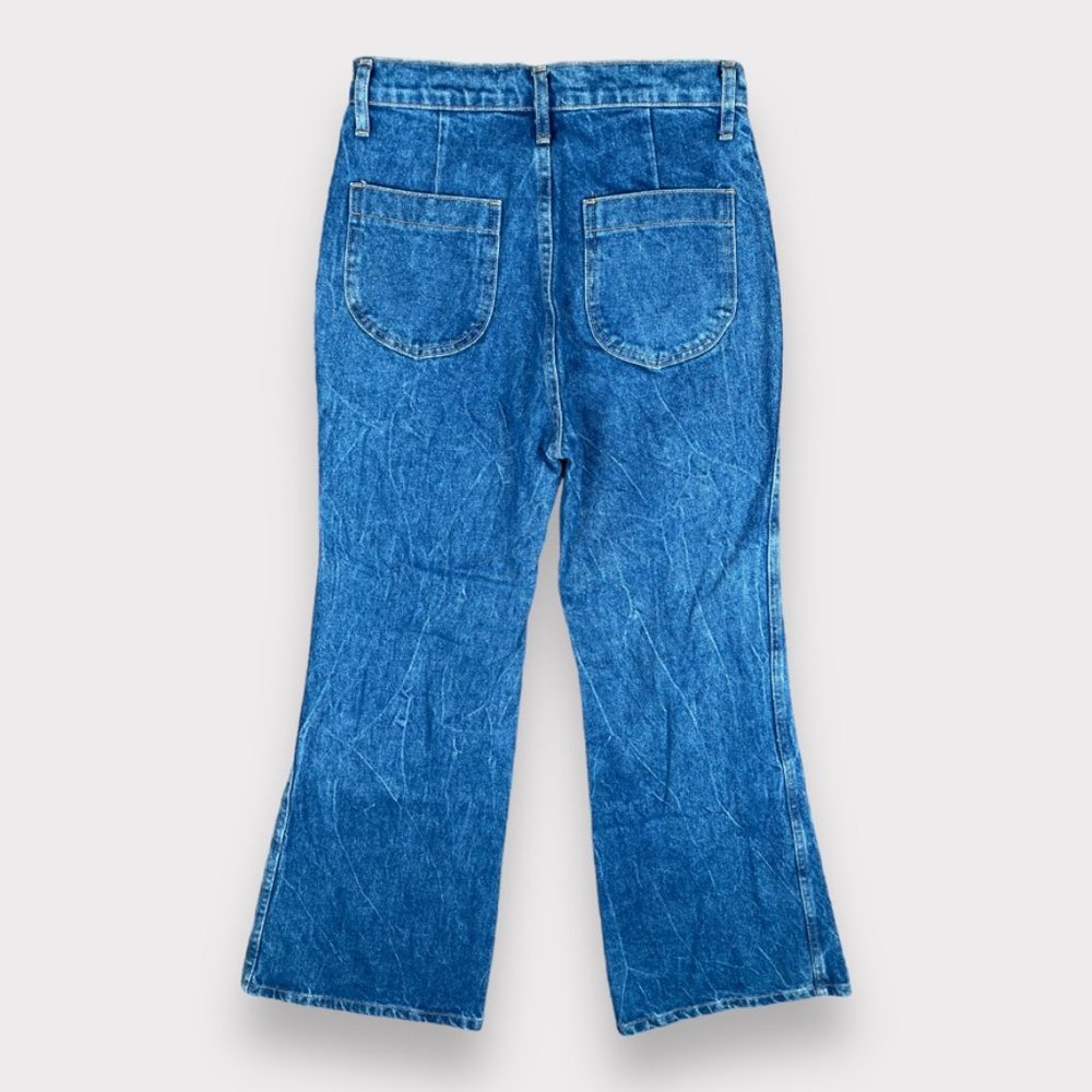 NWOT Doen Authentic Vintage Melody High Rise Flare Denim Jeans Women's Size 27 - Picture 11 of 16
